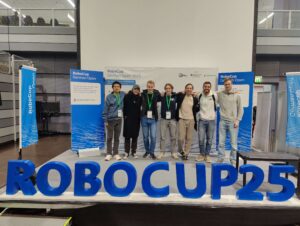 SeeGoals members competing at Robocup 2025 German Open.